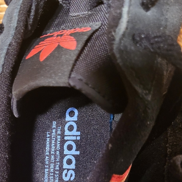 NWOT Adidas EE1478 Continental 80 Black/Orange Mens 9.5 Suede Shoes 789002 - Picture 13 of 13